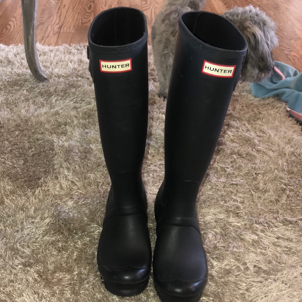 Hunter rainboots size 7 1/2